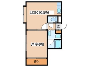 ぺントル－ジュの物件間取画像